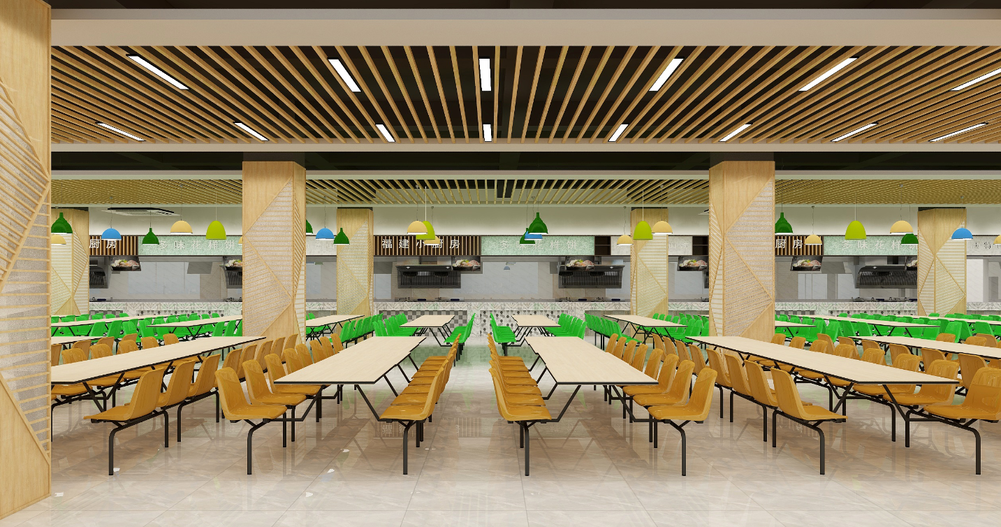 大学食堂装修设计案例